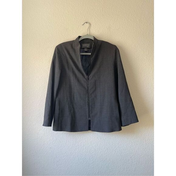 Lafayette 148 wool front zip jacket size‎ 4 - Picture 1 of 6